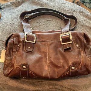 Deep Brown Medium Sized Via Spiga bag